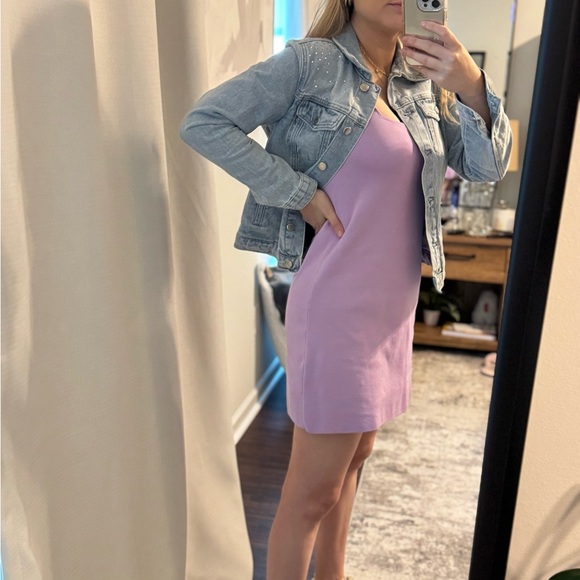 ZARA Casual Cute Lavender Sleeveless Summer Spring Dress - Picture 6 of 12